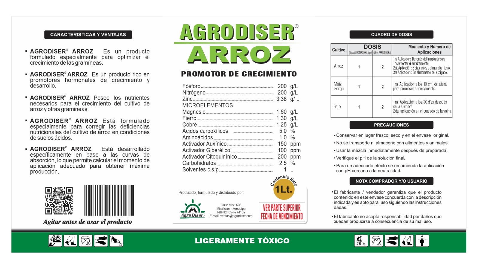 Etiqueta Arroz