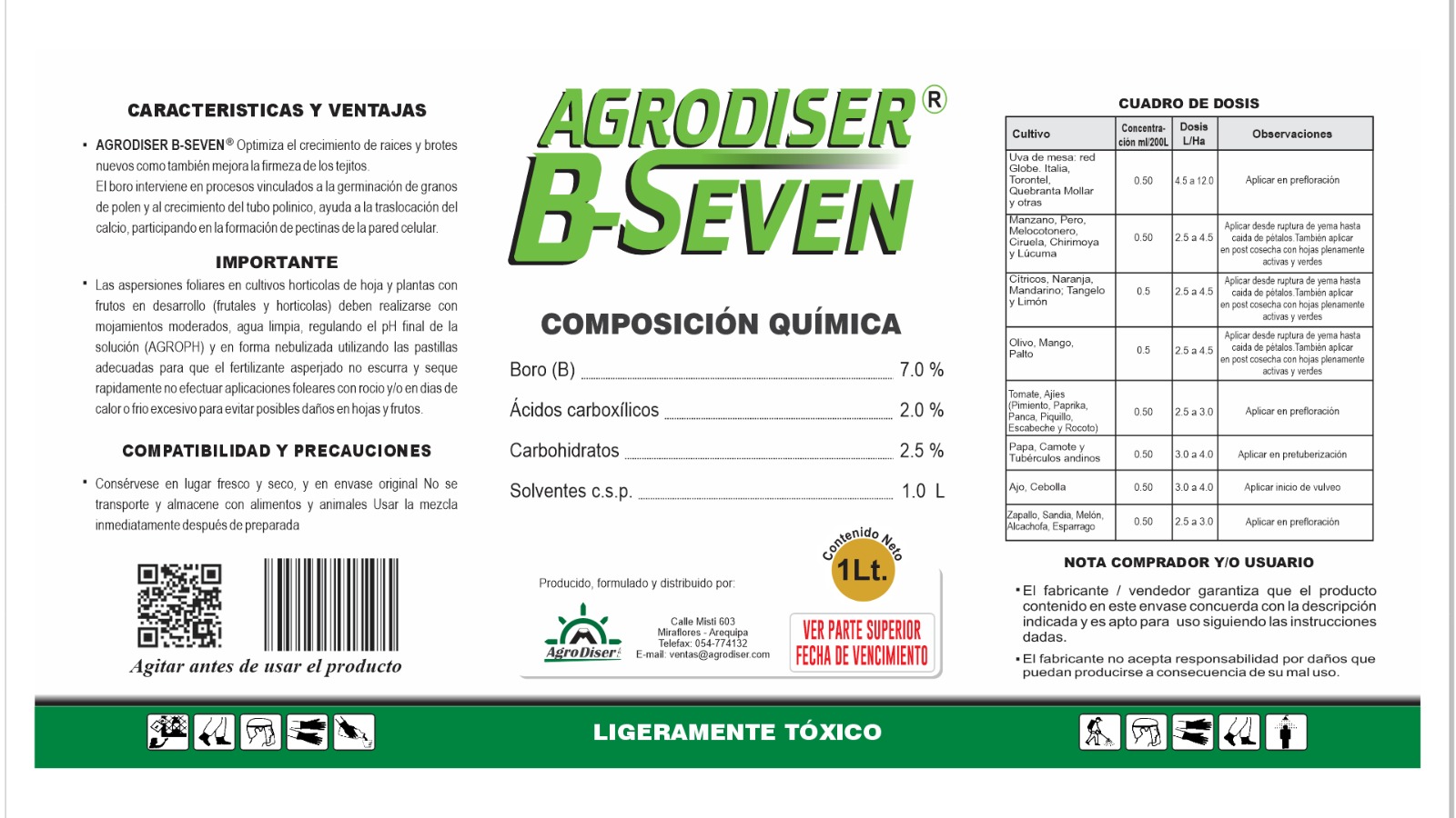 Etiqueta B Seven