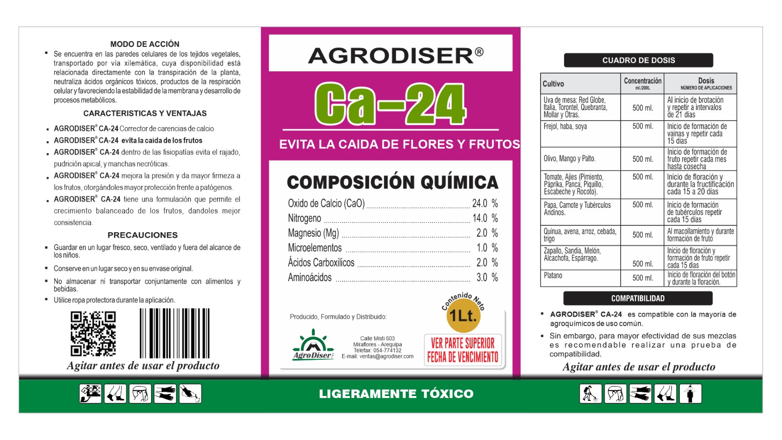 Etiqueta Ca 24