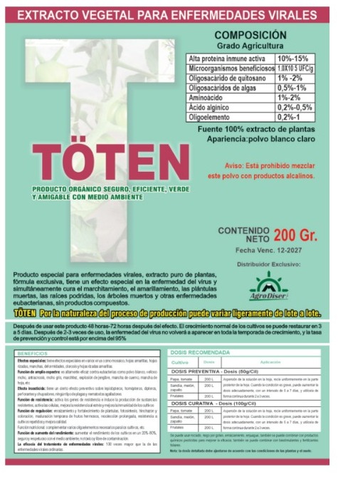 Etiqueta Toten