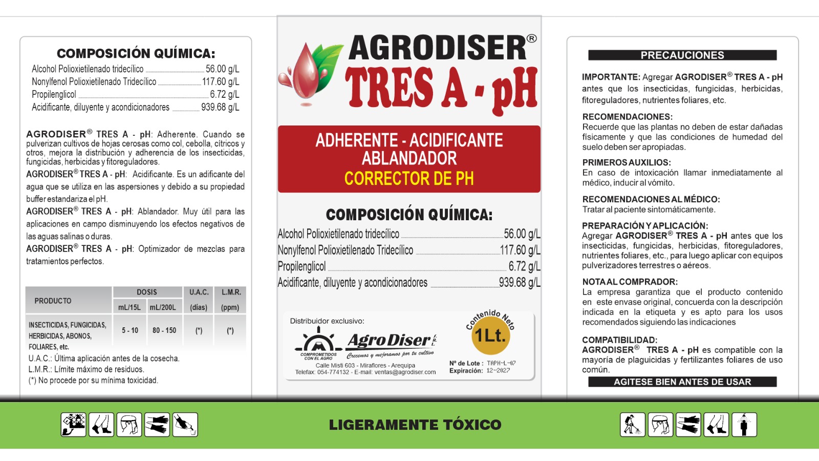 Etiqueta Tres A PH