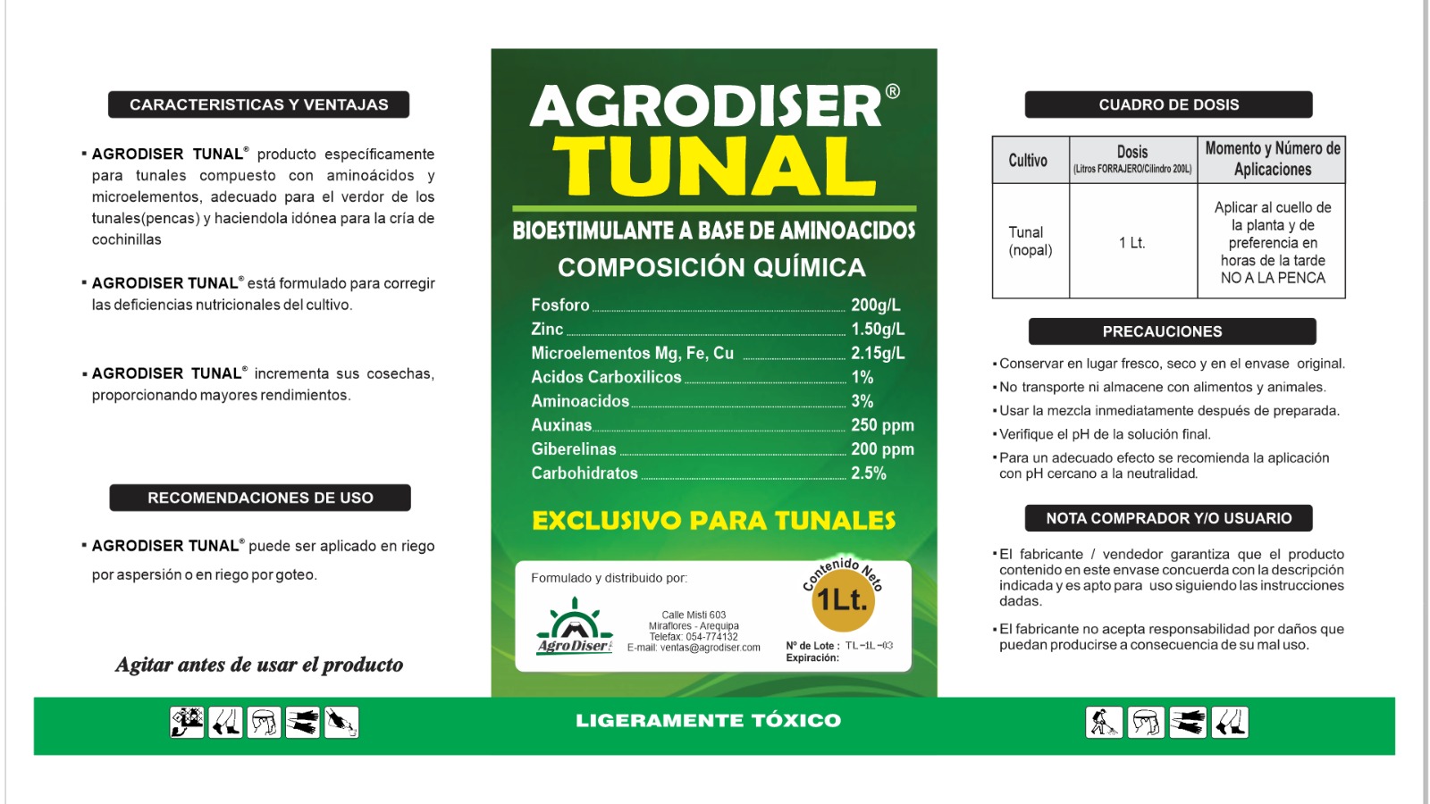 Etiqueta Tunal